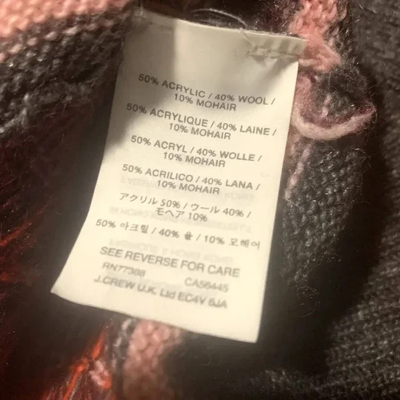 J. Crew Nordic Design Wool Blend Sweater- Size S - Picture 5 of 8